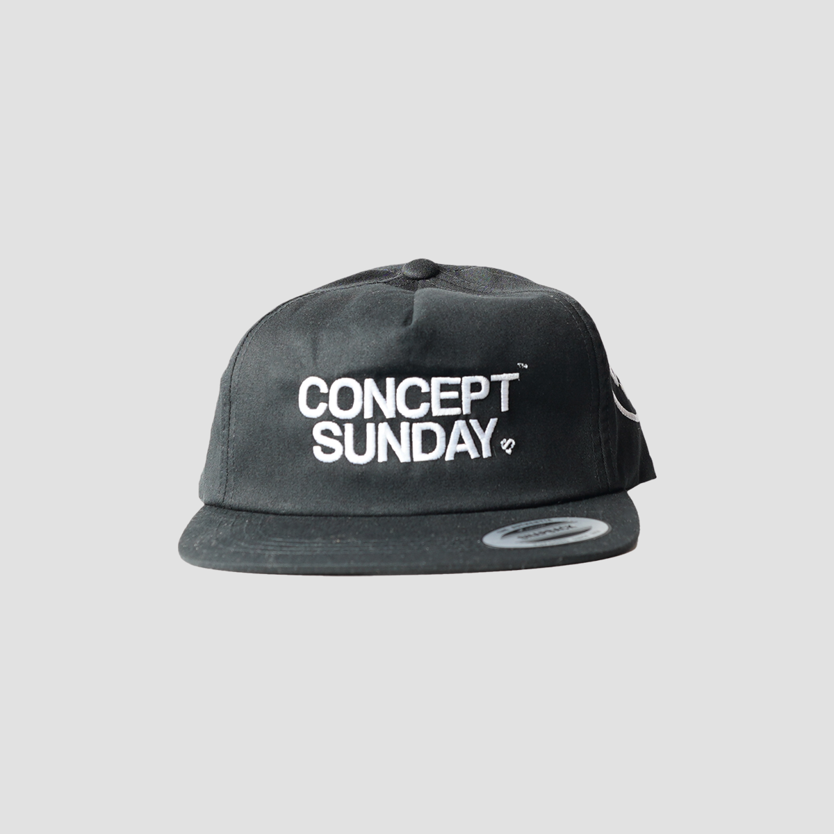 CS Branded Snapback - BLACK – Concept Sunday