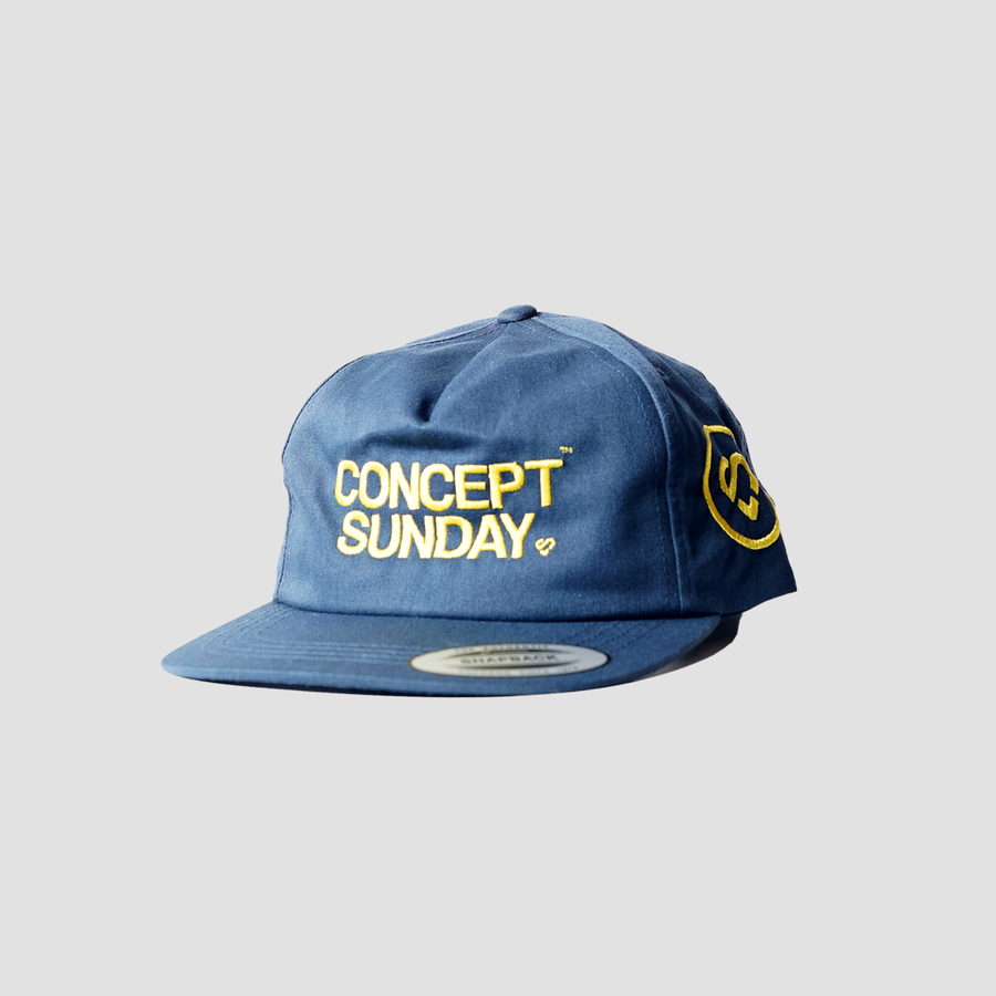 CS Branded Snapback - Navy