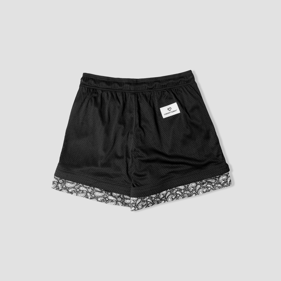 Signature Shorts - Black Paisley