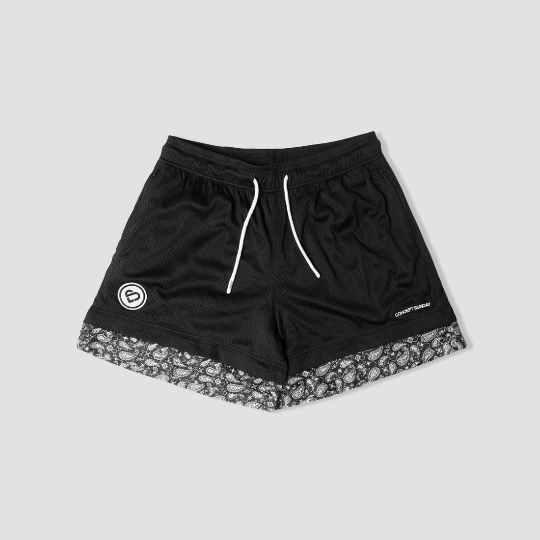 Signature Shorts - Black Paisley