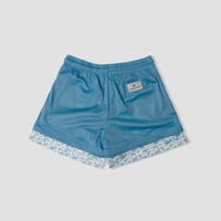 Signature Shorts - Sky Blue Paisley