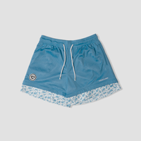 Signature Shorts - Sky Blue Paisley